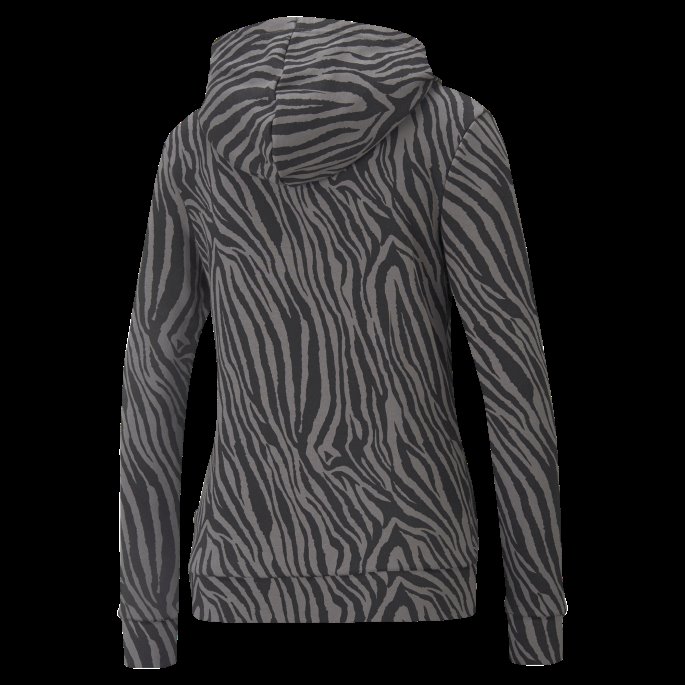 Puma På Tilbud Svart Essentials+ Tiger Hettegenser For Kvinner