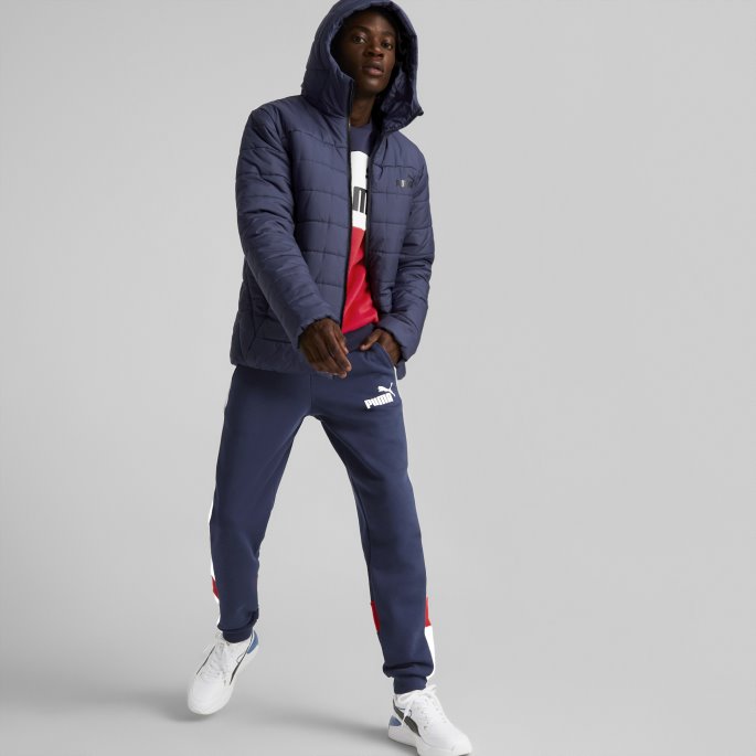Peacoat Essentials Polstret Jakke Herre Puma På Tilbud