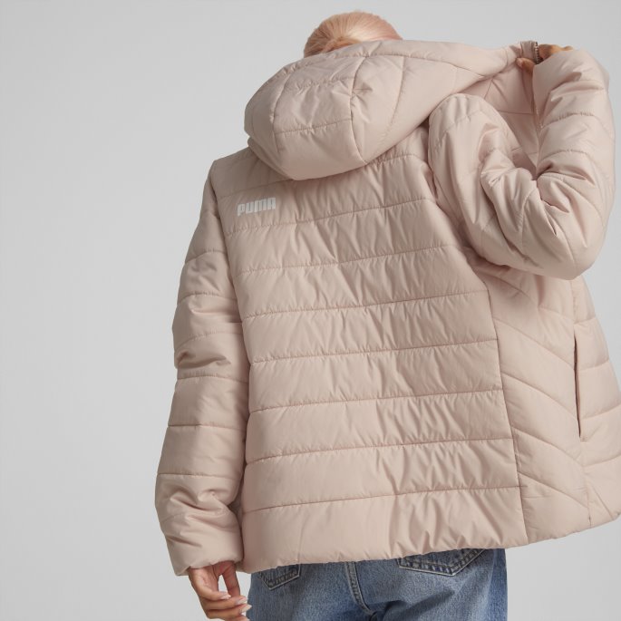 Puma På Salg Nødvendigheter Vattert Jakke Dame Rose Quartz