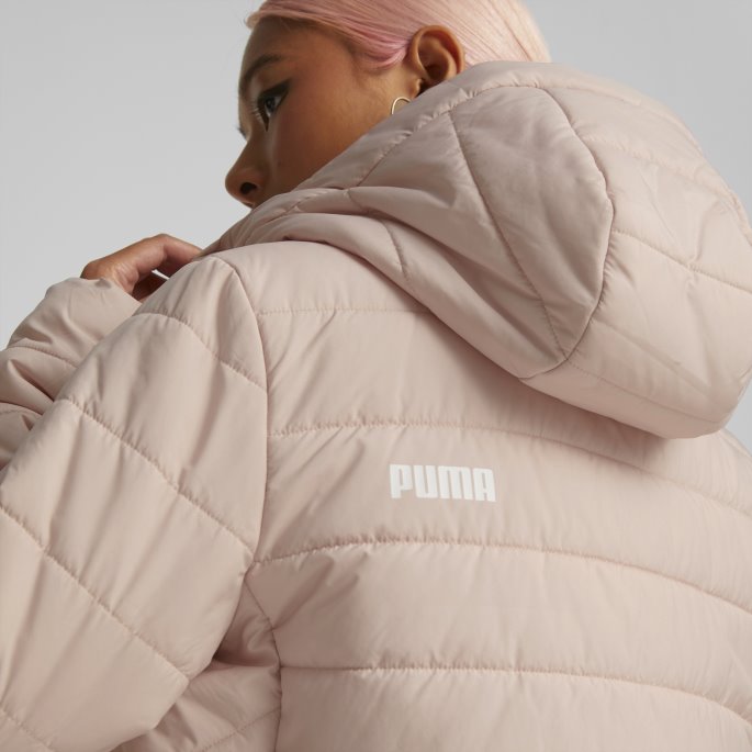 Puma På Salg Nødvendigheter Vattert Jakke Dame Rose Quartz