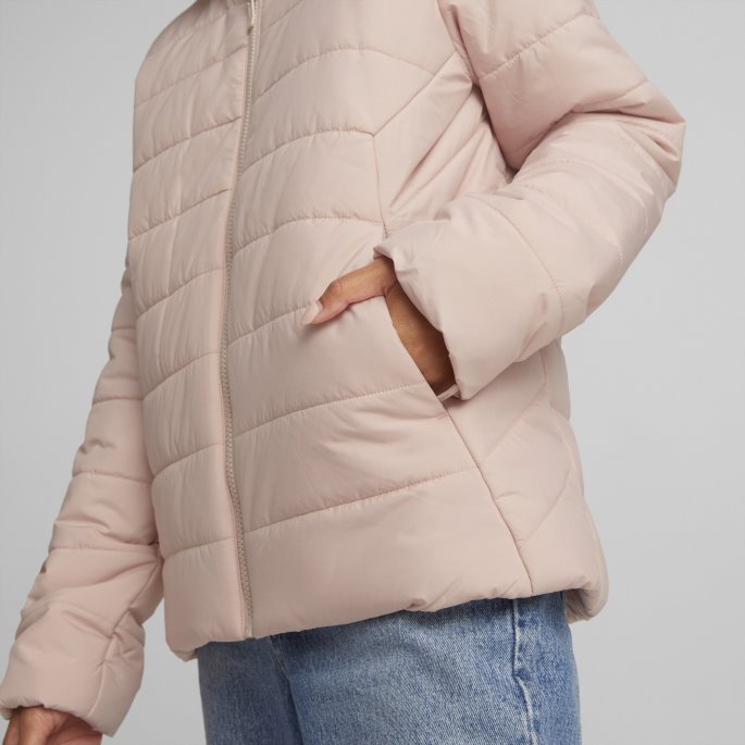 Puma På Salg Nødvendigheter Vattert Jakke Dame Rose Quartz