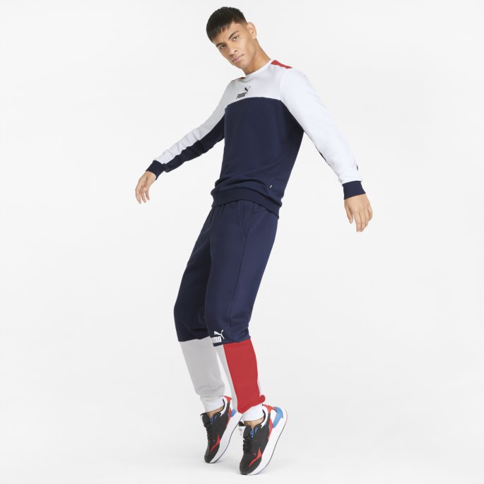 Essentials+ Joggebukser For Menn Peacoat Puma På Salg