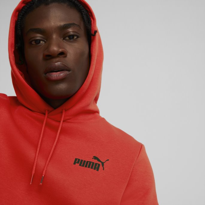 Brent Rød Nødvendighet+ Tape Hettegenser For Menn Puma På Salg