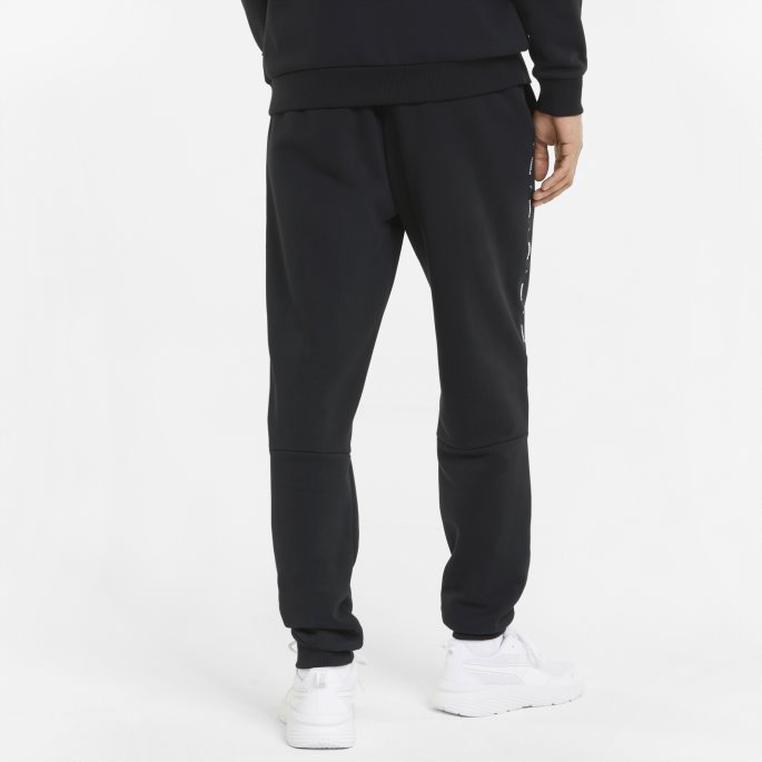 Svart Puma På Tilbud Nødvendigheter+ Tape Joggebukser For Menn