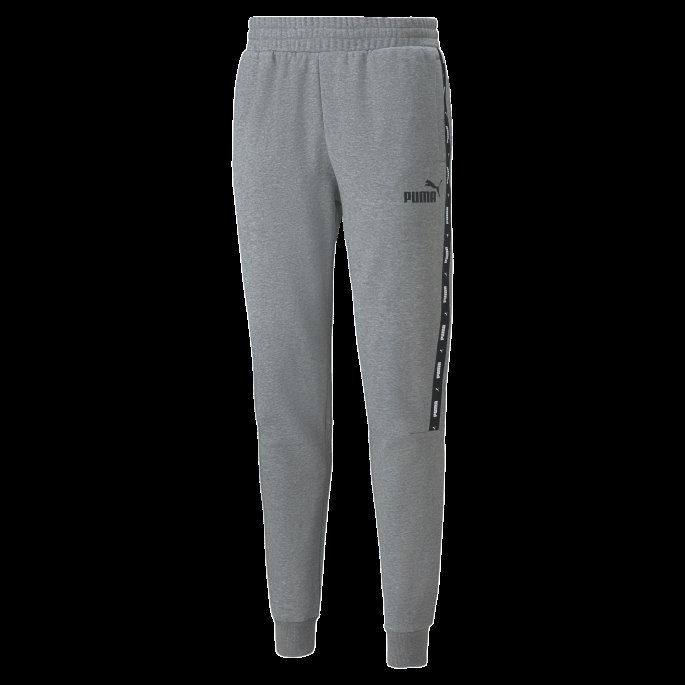 Mellomgrå Lyngråvarer+ Tape Joggebukser For Menn Puma På Salg