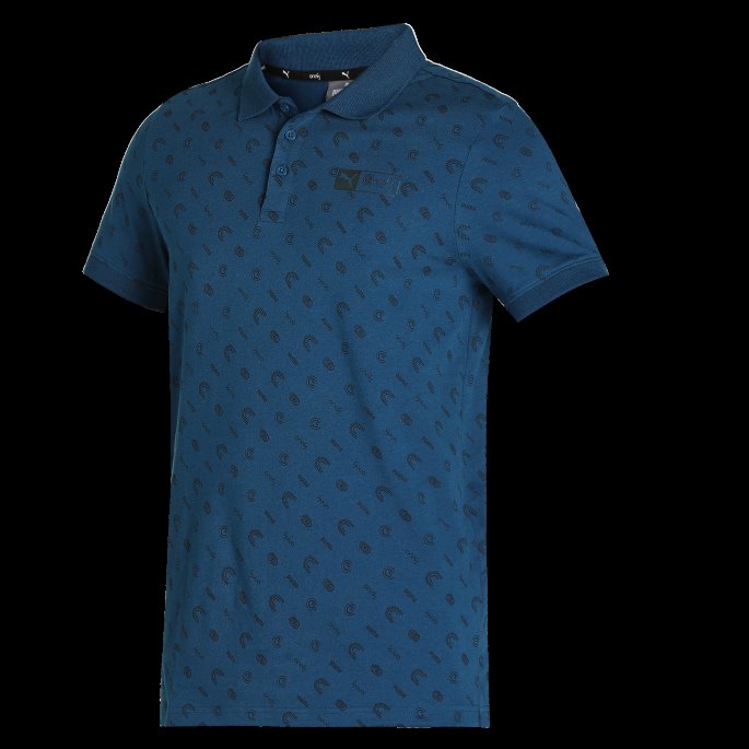 One8 Virat Kohli Aop Herre Polo Puma På Salg Sailing Blue