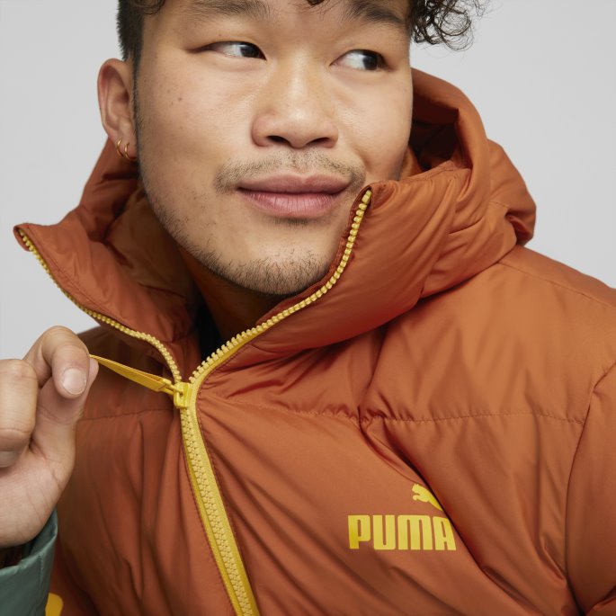 Puma På Tilbud Varm Kastanje Power Down Pufferjakke Herre