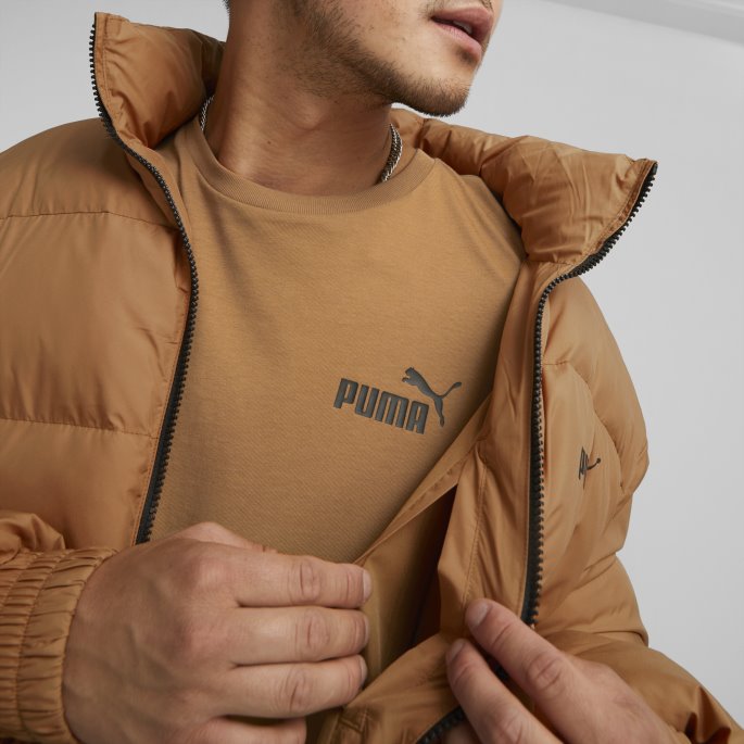 Desert Tan Essentials+ Puffer Jakke Menn Puma På Tilbud