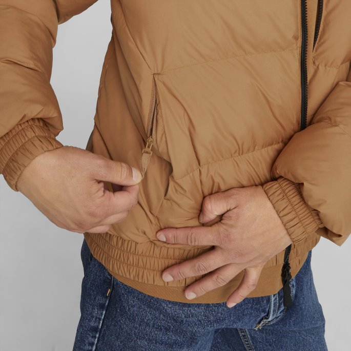 Desert Tan Essentials+ Puffer Jakke Menn Puma På Tilbud