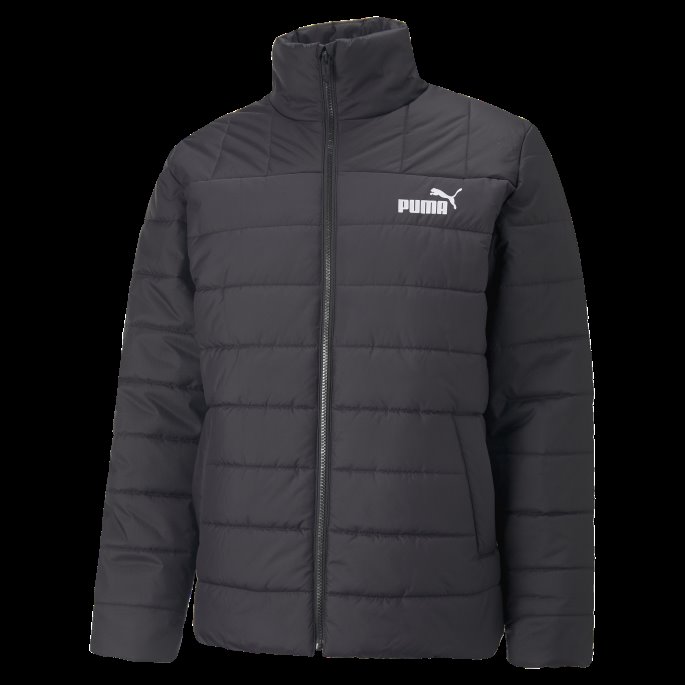 Essentials+ Vattert Jakke Herre Puma På Tilbud Svart