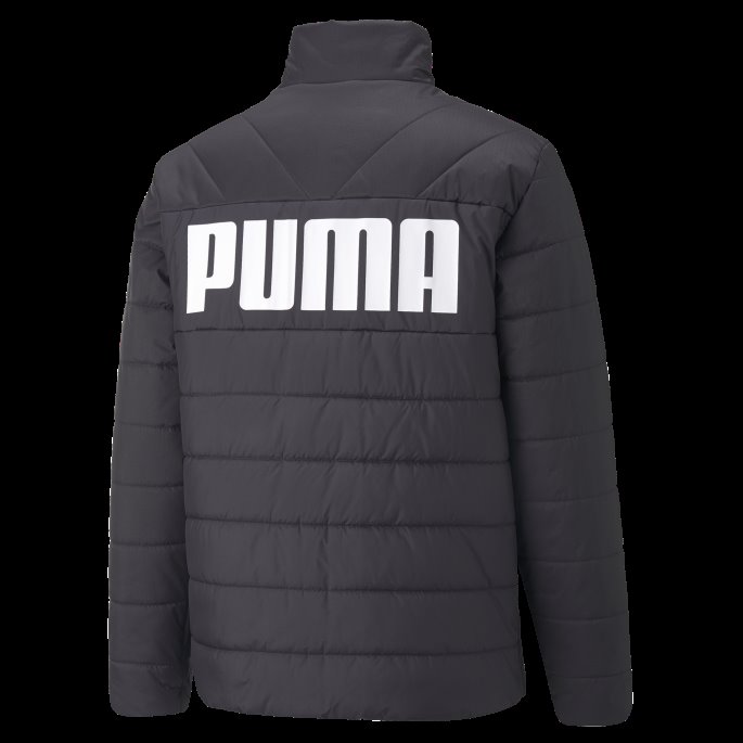 Essentials+ Vattert Jakke Herre Puma På Tilbud Svart