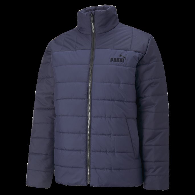 Puma På Tilbud Essentials+ Vattert Jakke Menn Peacoat