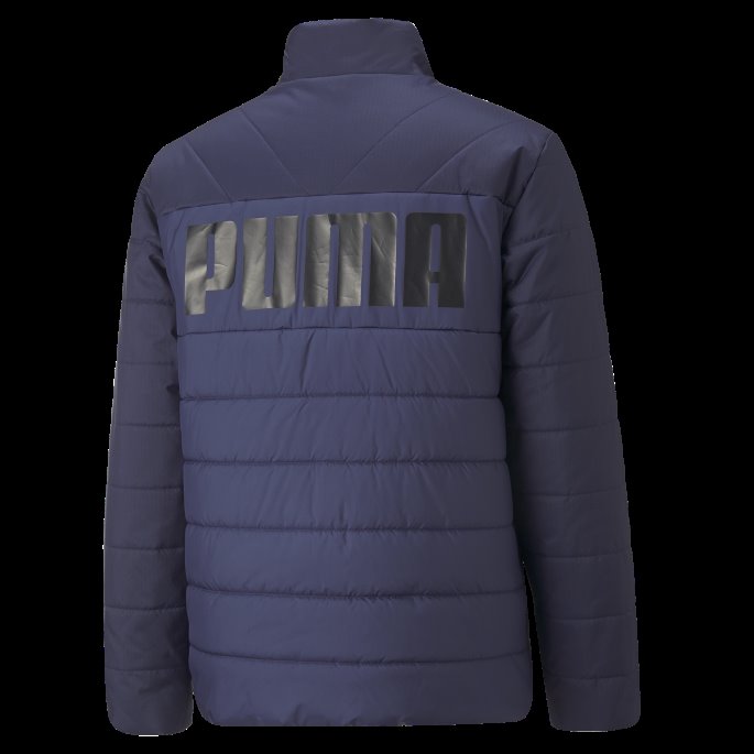 Puma På Tilbud Essentials+ Vattert Jakke Menn Peacoat