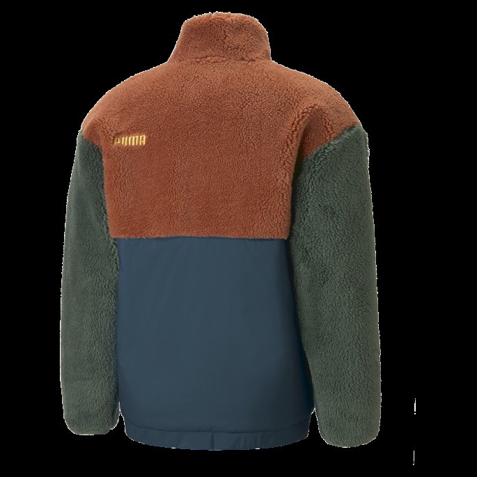 Herre Sherpajakke Varm Kastanje Puma På Salg