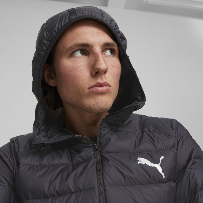 Packlite Dunjakke Herre Svart Puma På Tilbud