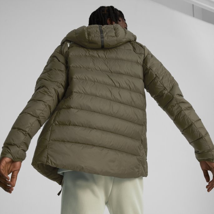 Packlite Dunjakke Menn Puma På Salg Dyp Oliven