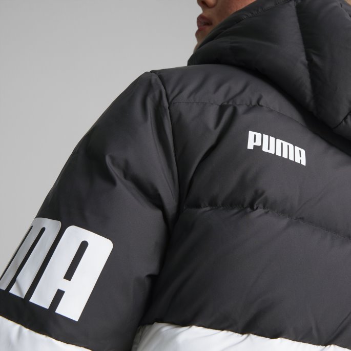 Puma På Tilbud Hvit Power Down Pufferjakke Dame