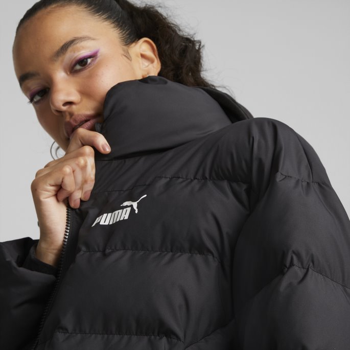 Puma På Tilbud Svart Essentials+ Pufferjakke Dame