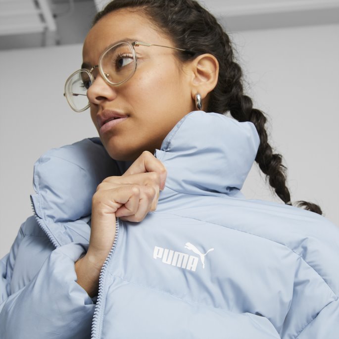 Blue Wash Essentials+ Pufferjakke Kvinner Puma På Tilbud