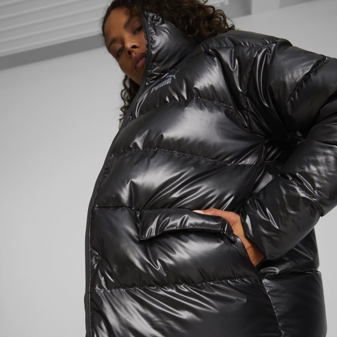 Style Down Puffer Kvinner Svart Puma På Salg
