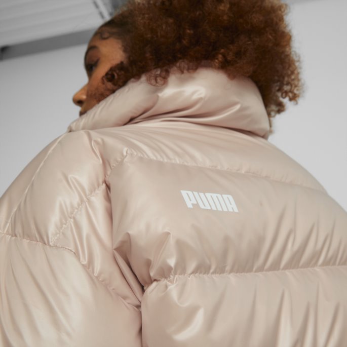 Puma På Tilbud Stil Ned Puffer Kvinner Rosenkvarts