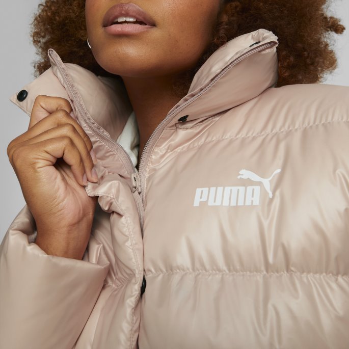 Puma På Tilbud Stil Ned Puffer Kvinner Rosenkvarts
