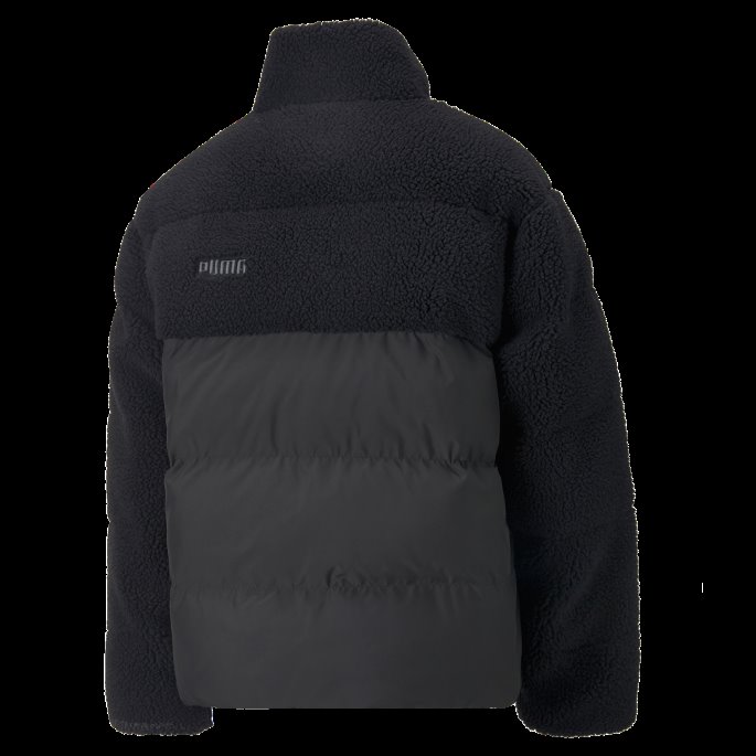 Puma På Tilbud Svart Sherpa Puffer Kvinner