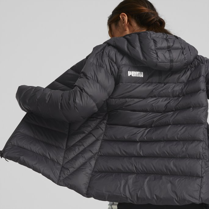 Puma På Tilbud Svart Packlite Dunjakke Dame