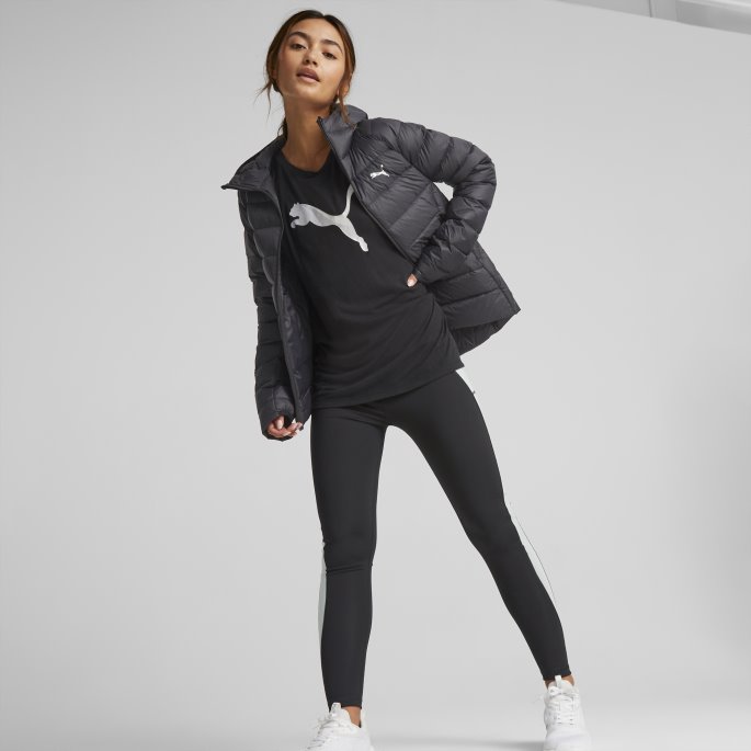 Puma På Tilbud Svart Packlite Dunjakke Dame