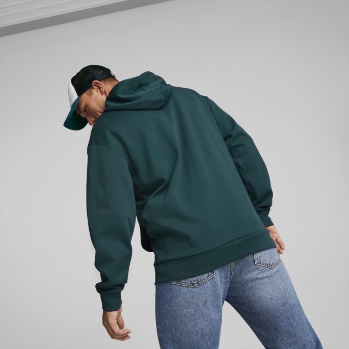 Rad-cal Hettegenser Med Full Glidelås Herre Varsity Green Puma På Tilbud
