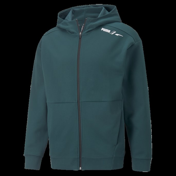 Rad-cal Hettegenser Med Full Glidelås Herre Varsity Green Puma På Tilbud