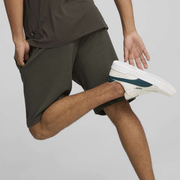 Puma På Salg Power Logo Shorts Menn Skogen Natt