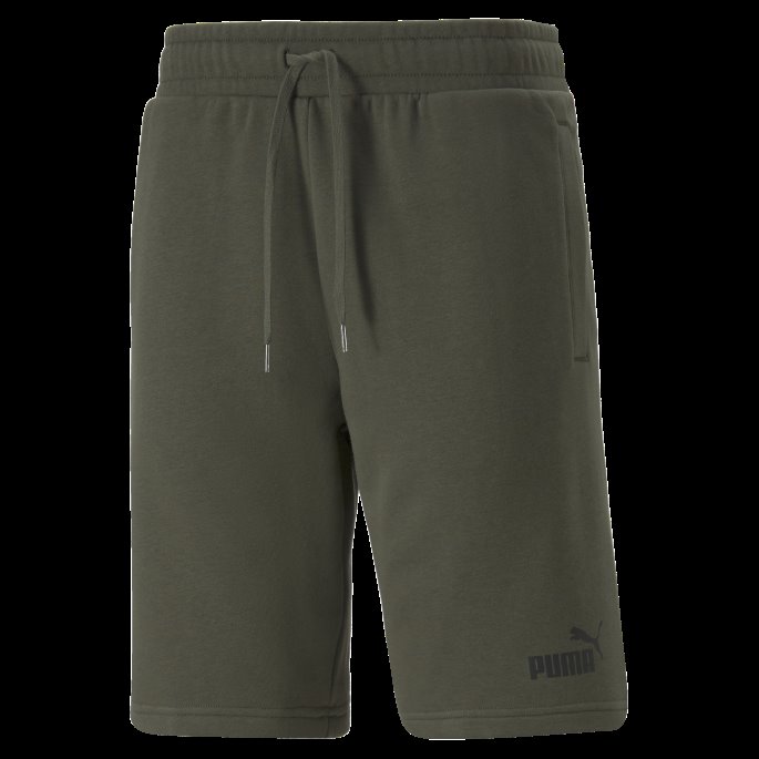 Puma På Salg Power Logo Shorts Menn Skogen Natt