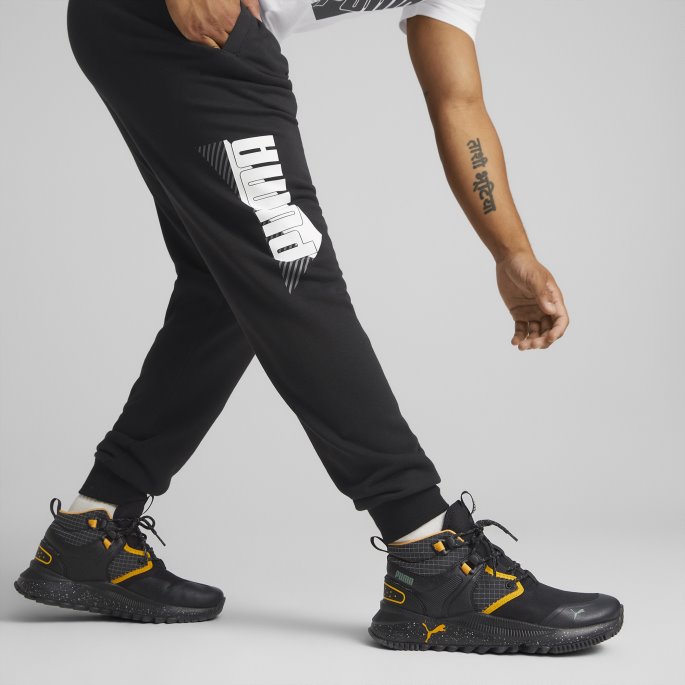 Power Logo Joggebukse Herre Puma På Tilbud Svart