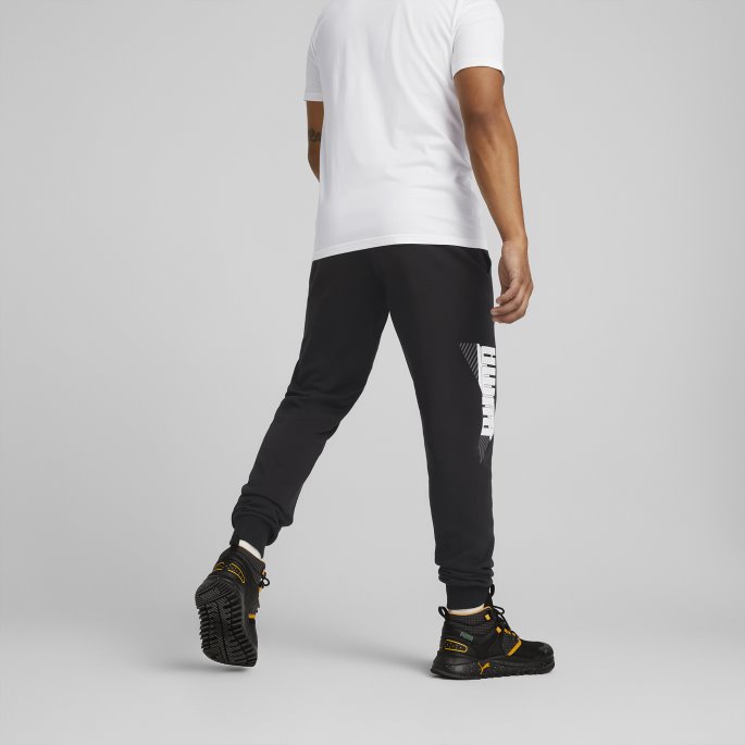 Power Logo Joggebukse Herre Puma På Tilbud Svart