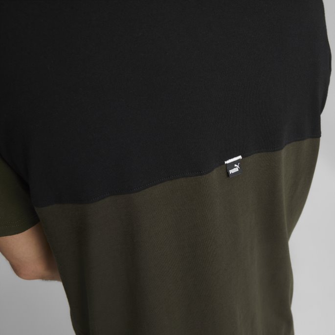 Forest Night Power Colourblock Tee Menn Puma På Tilbud