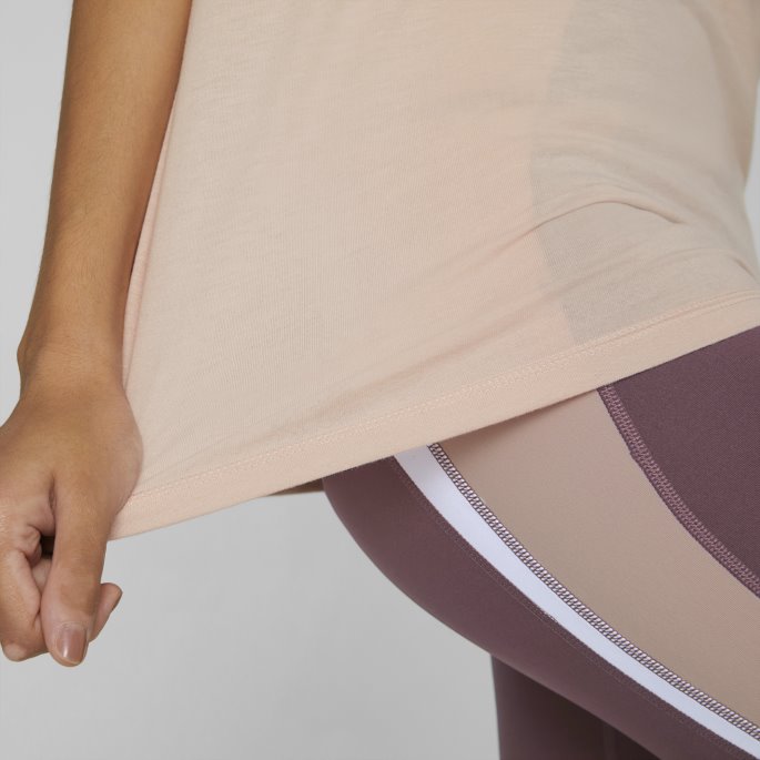 Puma På Tilbud Evostripe Dame-t-skjorte Rosekvarts