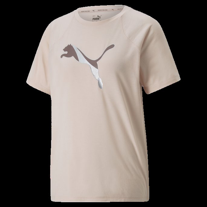 Puma På Tilbud Evostripe Dame-t-skjorte Rosekvarts
