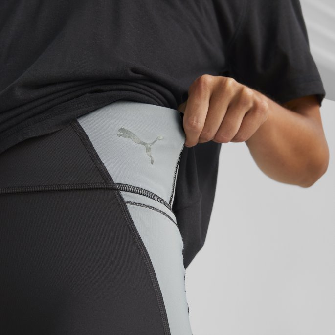 Svart Puma På Tilbud Evostripe Leggings For Kvinner