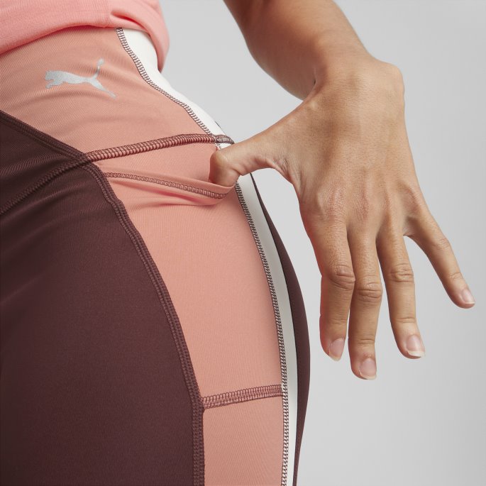 Aubergine Evostripe Leggings For Kvinner Puma På Salg