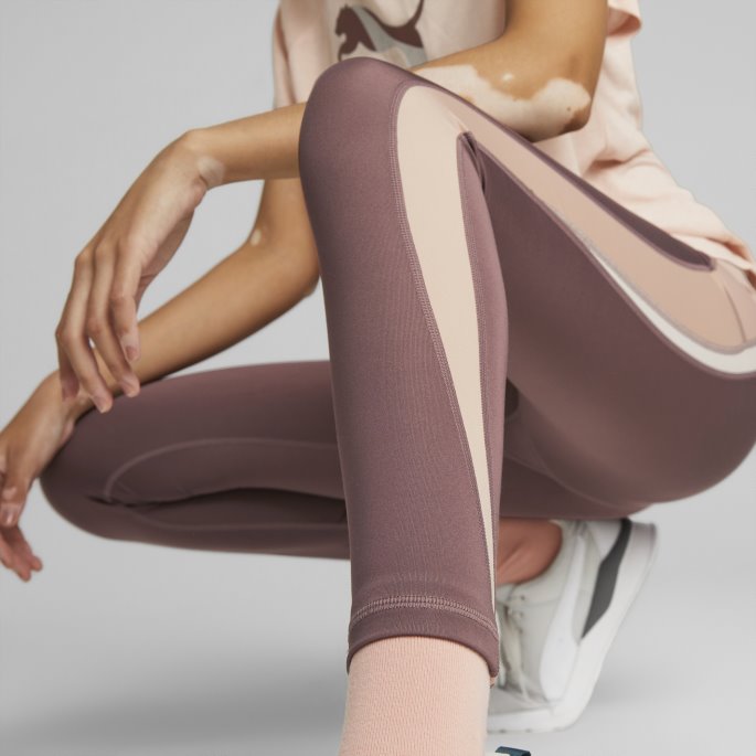Støvete Plomme Puma På Salg Evostripe Leggings Kvinner