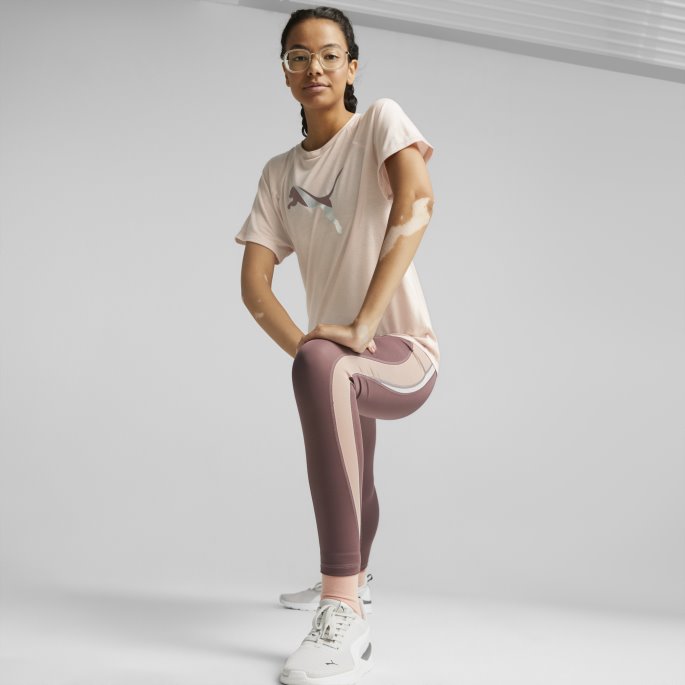 Puma På Tilbud Støvete Plomme Evostripe Leggings Kvinner