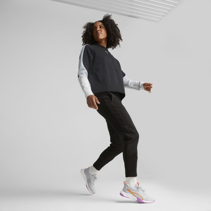 Puma På Tilbud Svart Evostripe Hettegenser Kvinner