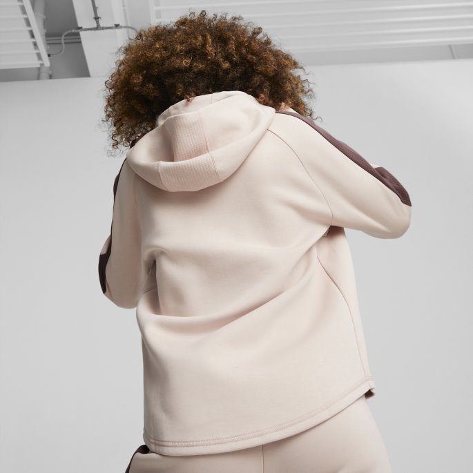 Puma På Tilbud Rose Quartz Evostripe Hettegenser Kvinner