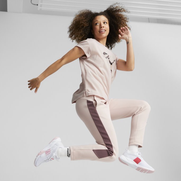 Rose Quartz Evostripe Bukser Med Høy Midje Kvinner Puma På Tilbud
