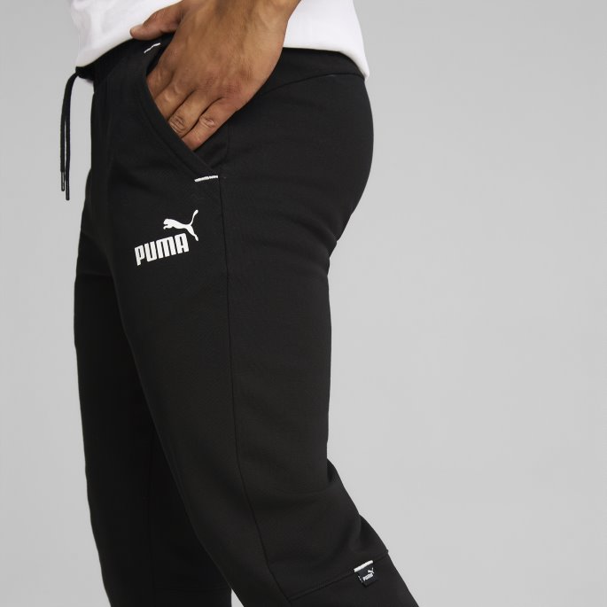 Svart Puma På Tilbud Power Joggebukser For Menn