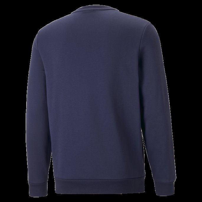 Peacoat Puma På Salg Nødvendigheter+ Stor Logo Herregenser