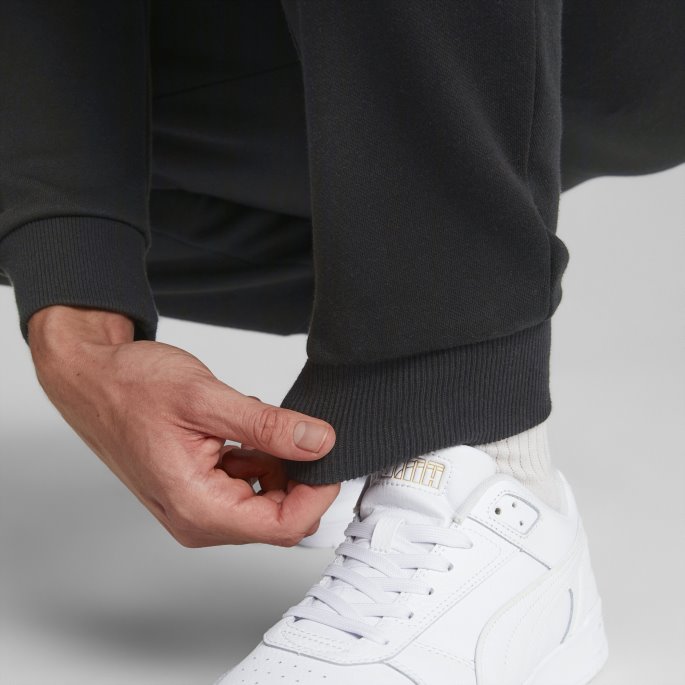 Puma På Tilbud Essentials+ Stor Logo Joggebukse Herre Svart