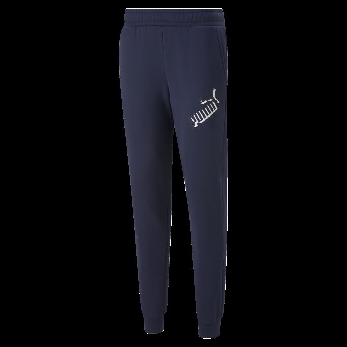 Puma På Tilbud Nødvendigheter+ Stor Logo Joggebukse Menn Peacoat
