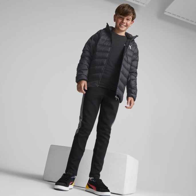 Svart Packlite Dunjakke Ungdom Puma På Salg